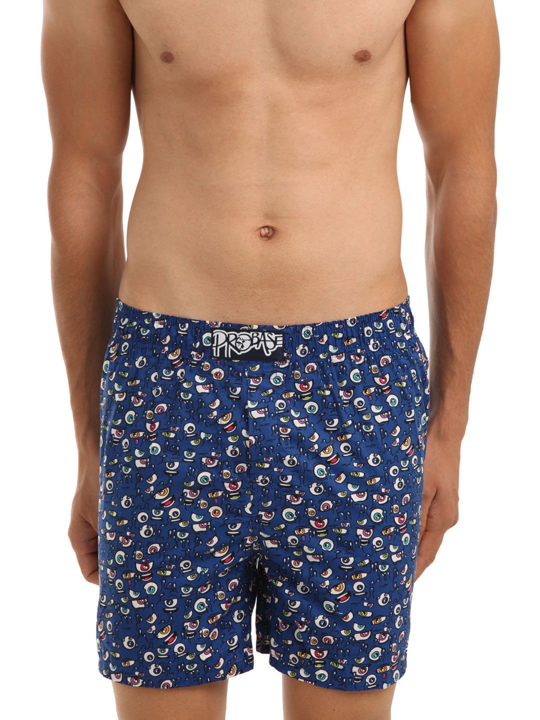 Probase Blue Printed Boxers