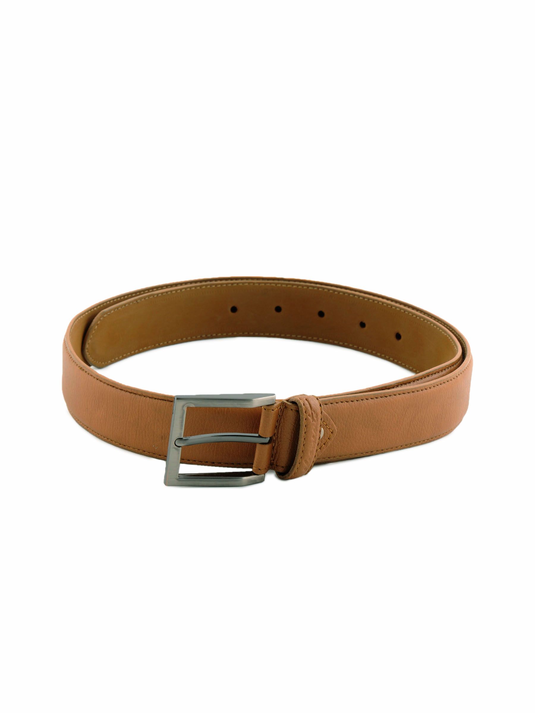 Peter England Men Casual Tan Belt