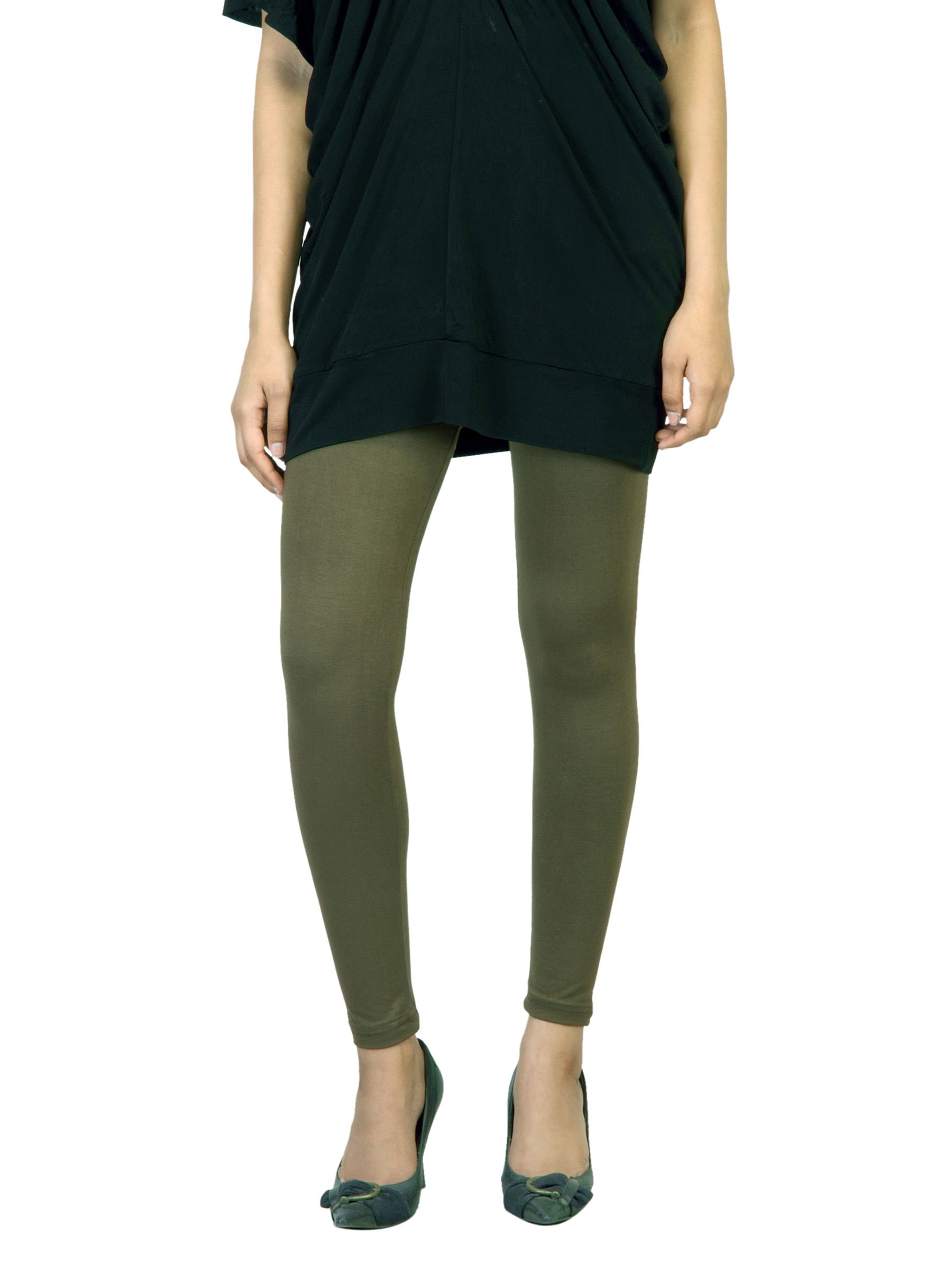 Femella Women Olive Leggings