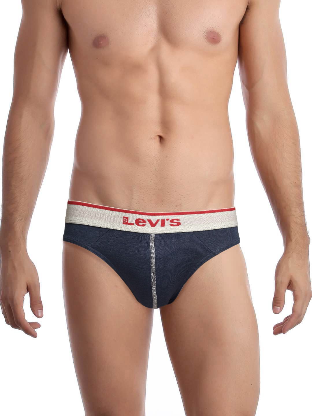 Levis Men Navy Blue Briefs