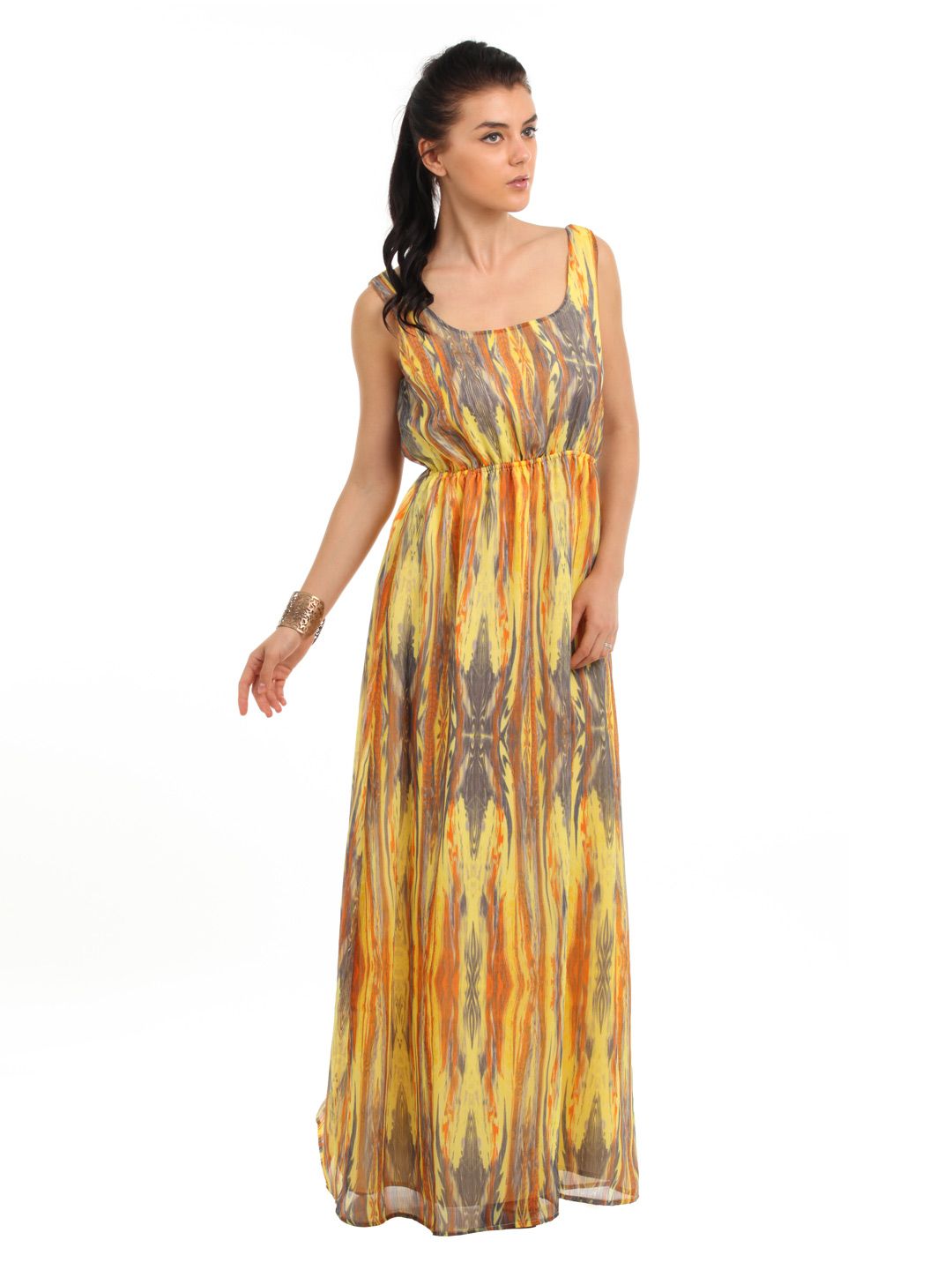 Femella Women Yellow Dress