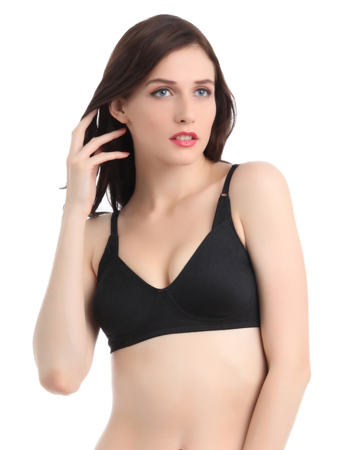 Lovable Women All Day Long Black Bra