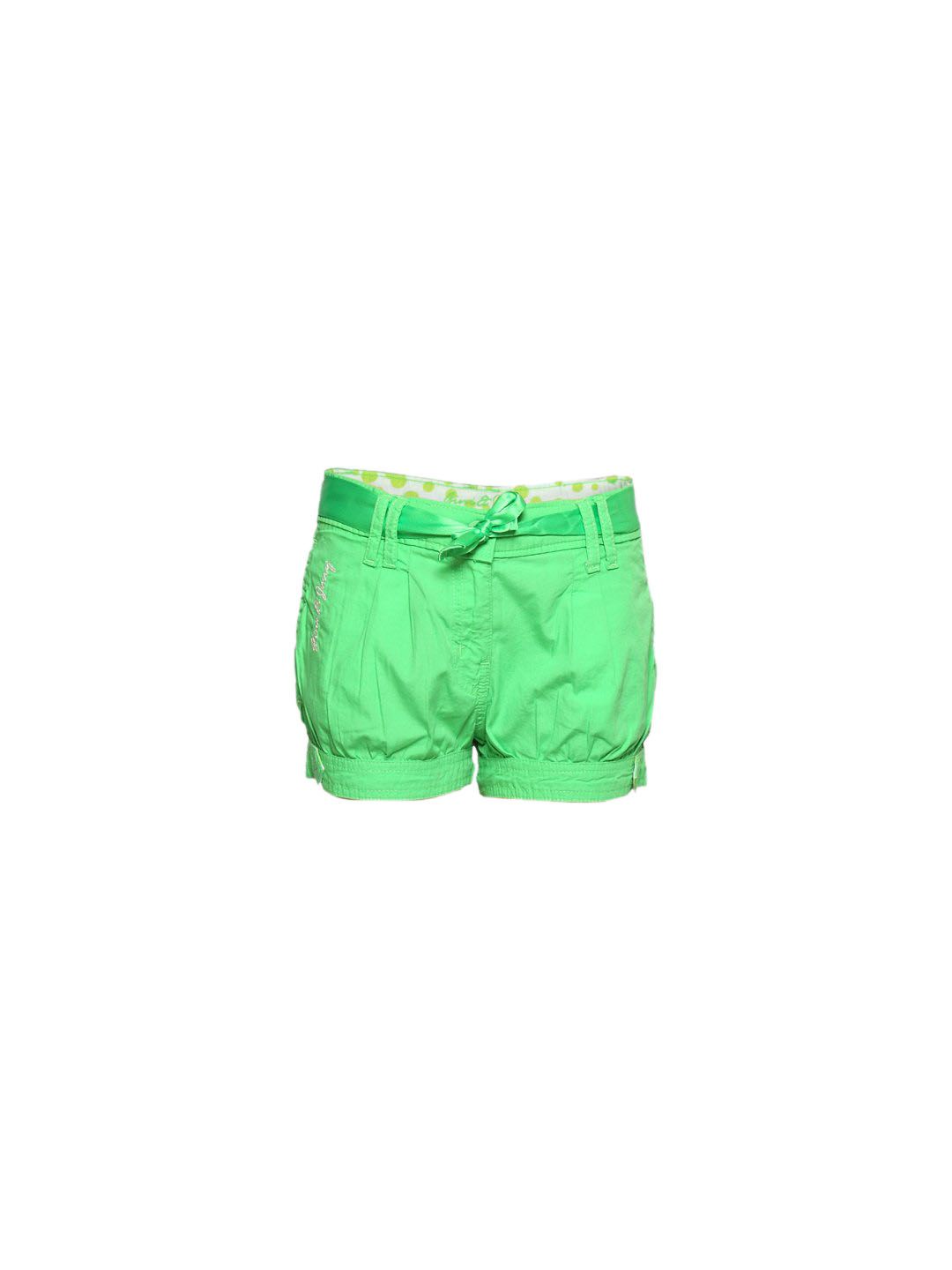 Gini and Jony Girls Fenil Bright Green Kidswear
