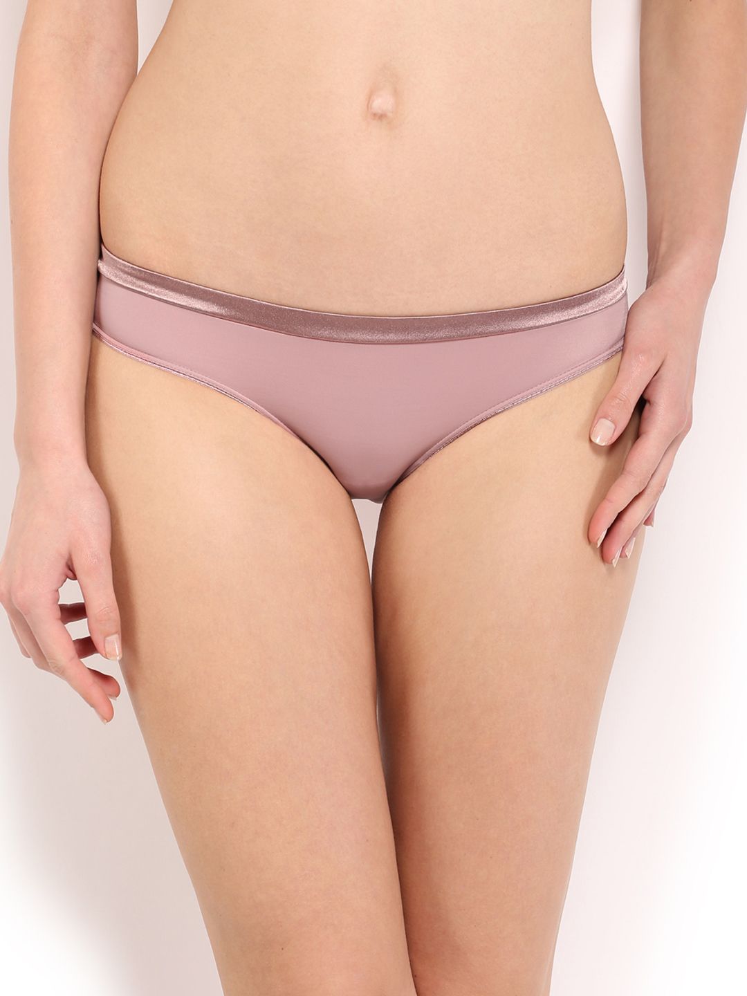 Amante Women Pink Bikini Briefs PCLR02