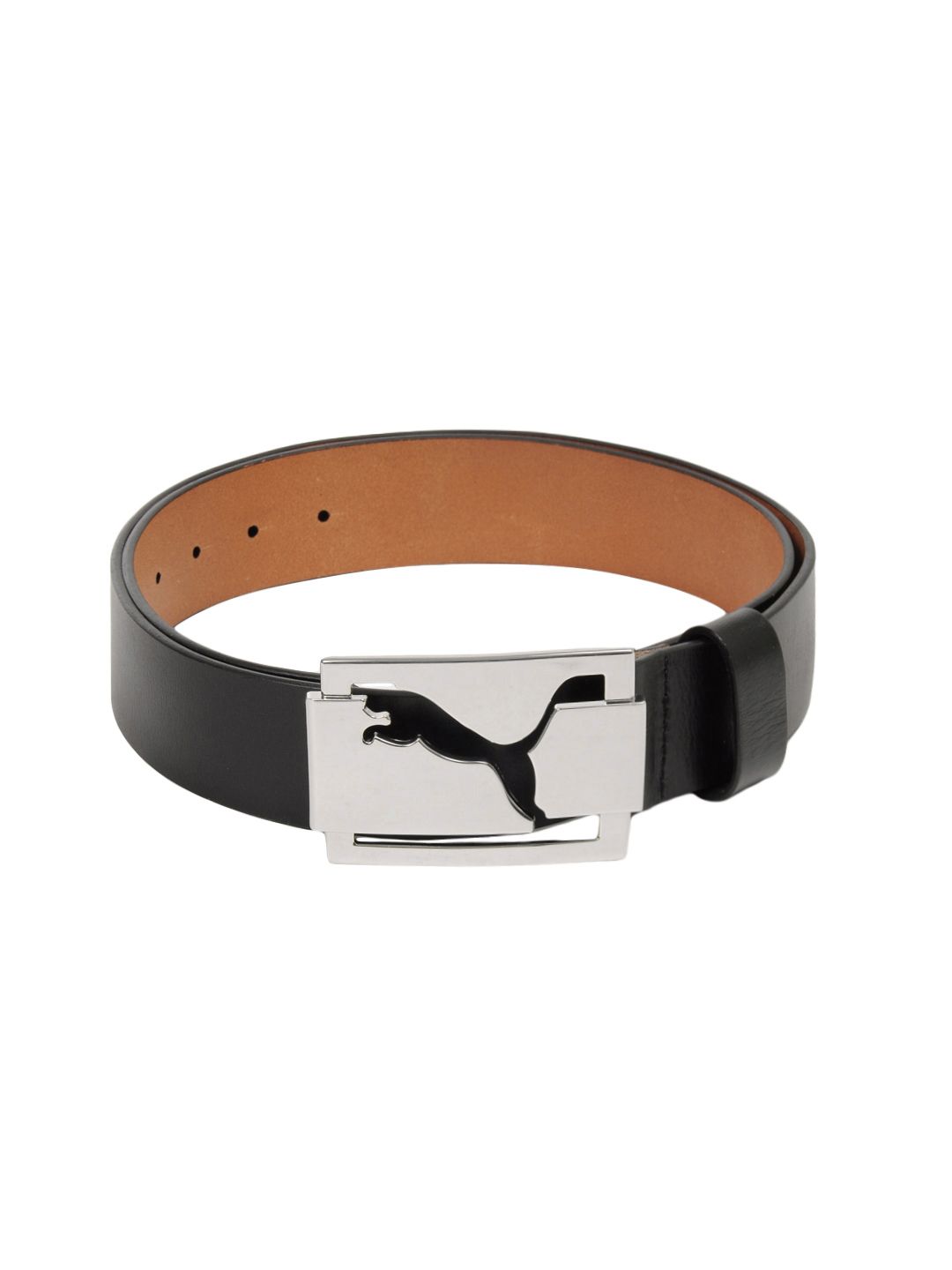 Puma Men High Shine Black Belt