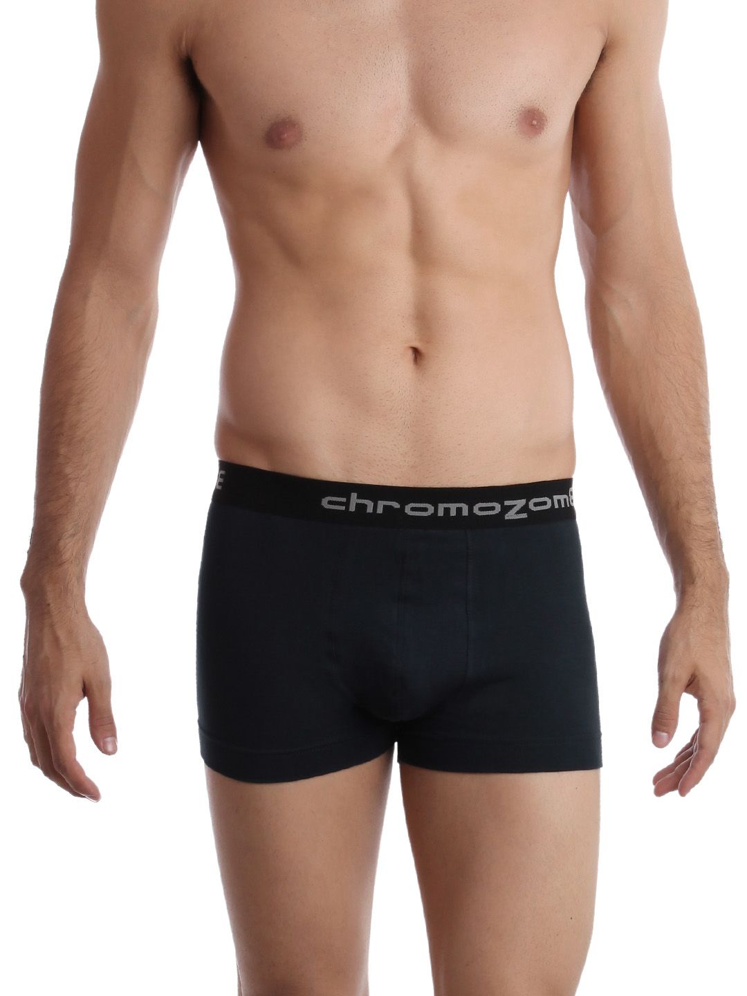 Chromozome Men Navy Blue Trunks