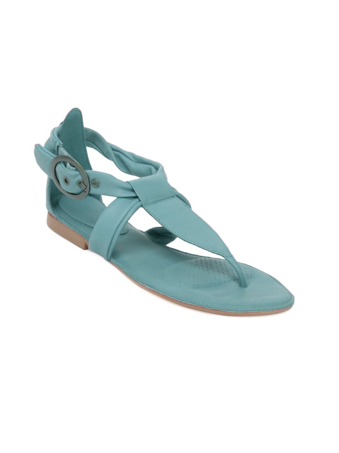 Enroute Women Turquoise Blue Flats